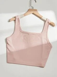 Blush Pink Crop-Top
