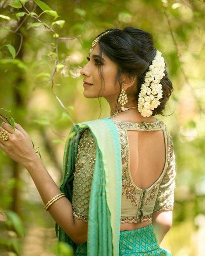 Royal Hand Weaved Silk with ambiance Zari Saree